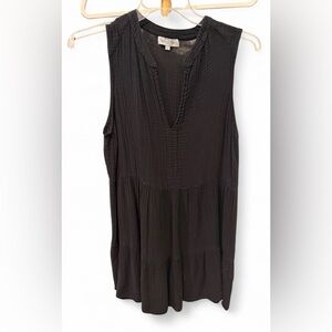 MICHAEL STARS - women’s black gauze dress